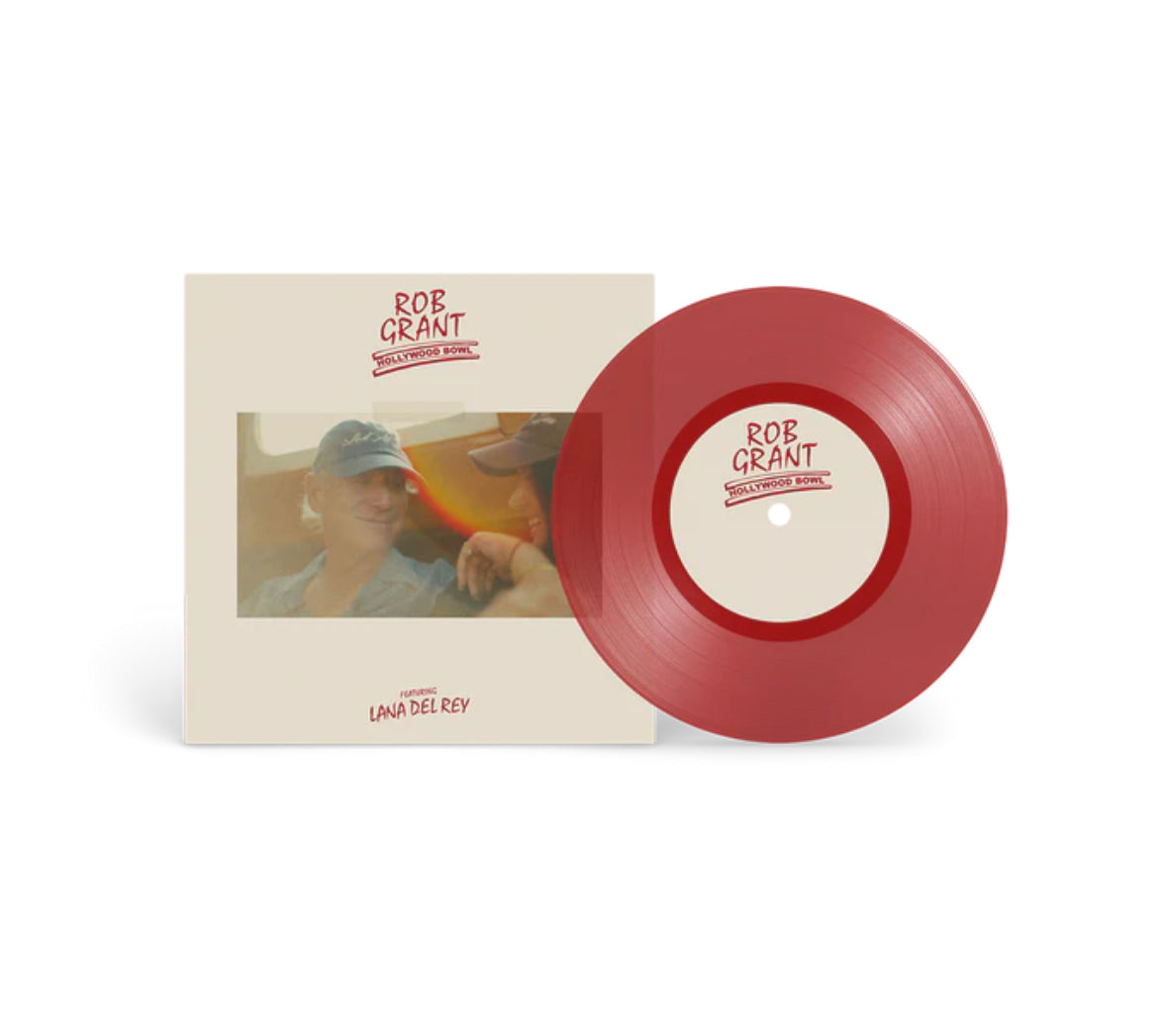 Rob Grant featuring Lana Del Rey - Hollywood Bowl / The Poetry Of Wind And Waves 7"