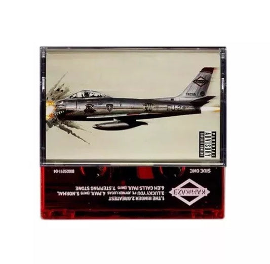 EMINEM- Kamikaze, Translucent Red Cassette