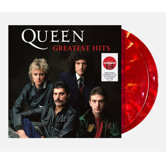 QUEEN - Greatest Hits - Ruby Blend Colored 2x Vinyl LP