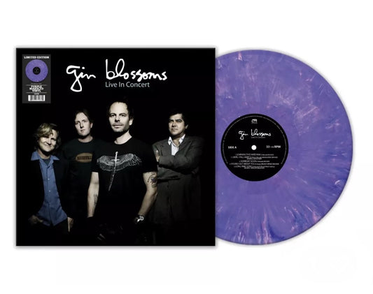 Gin Blossoms - Live In Concert - Purple Marble [New Vinyl LP]