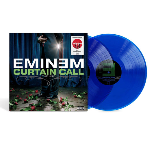 Eminem - Curtain Call The Hits, Exclusive Translucent Blue Vinyl 2LP