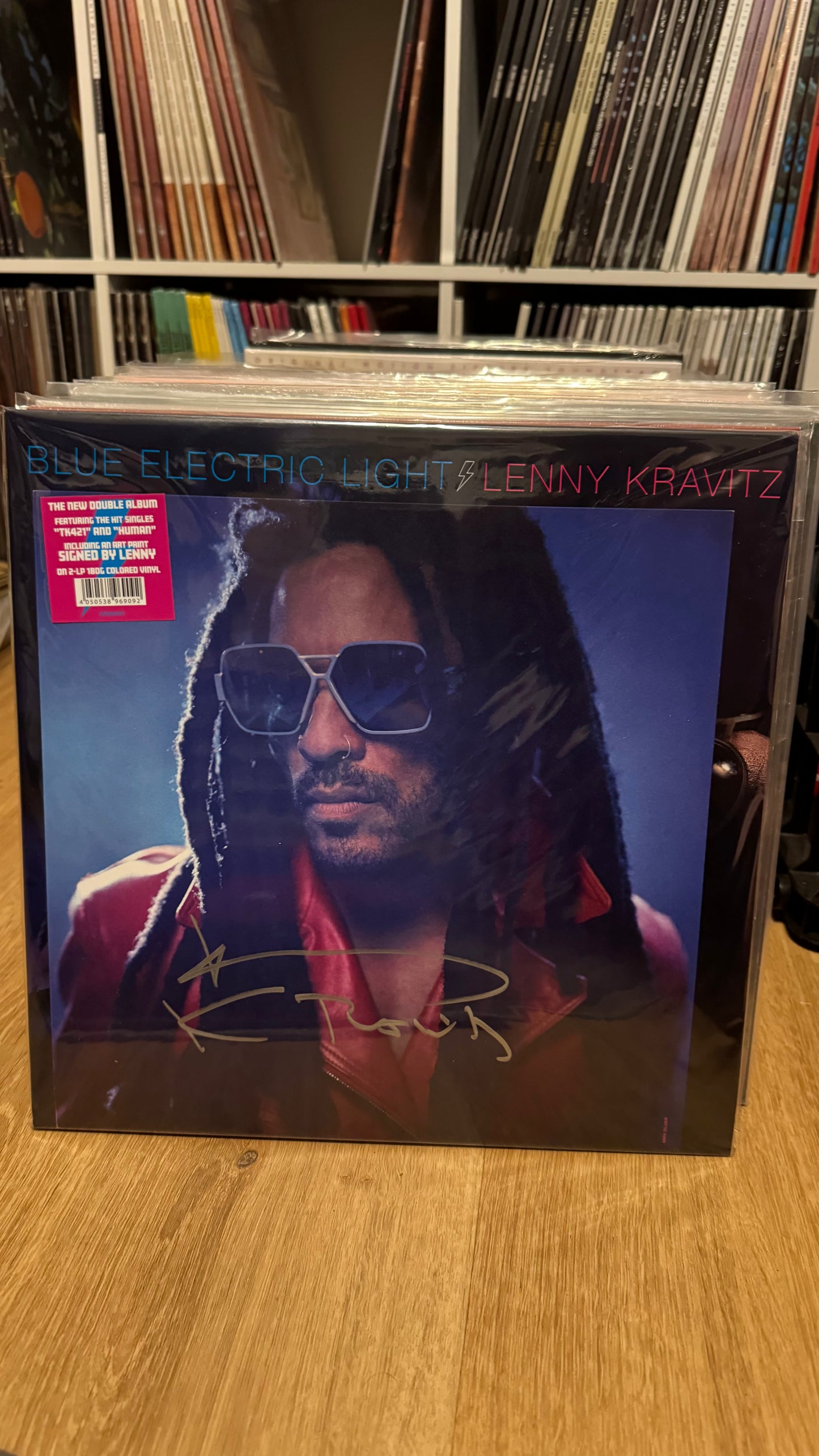 Lenny Kravitz - Blue Electric Light (Autographed Insert)