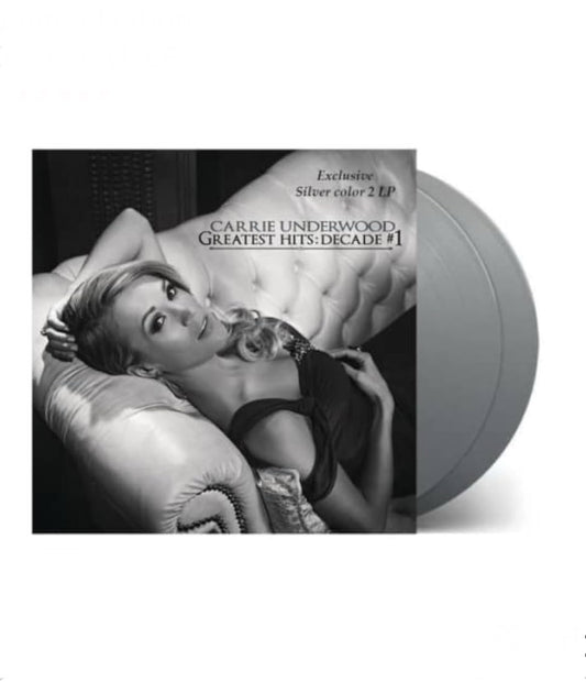 Carrie Underwood - Greatest Hits Decade #1 - Exclusive Limited Edition Siler Colored Vinyl 2LP