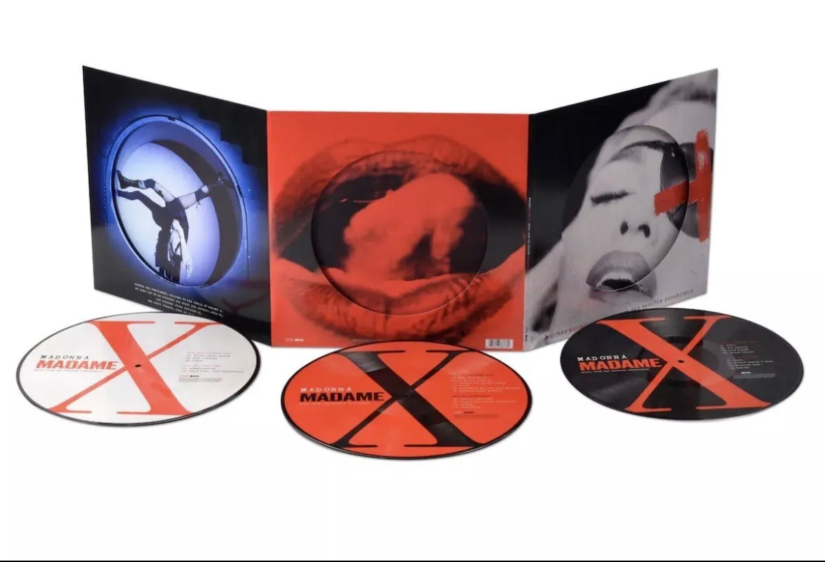 Madonna - Madame X (Music From The Theater Xperience) Picture Disc Vinyl 3 LP NEW