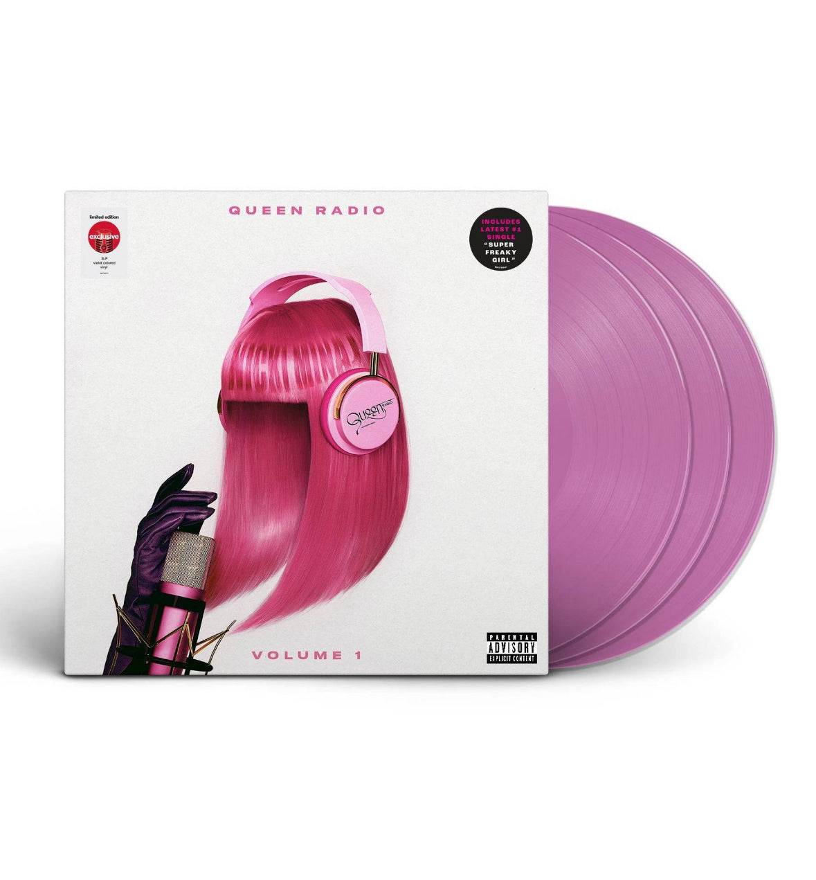 Nicki Minaj - QUEEN RADIO, VOLUME 1, 3LP Violet Vinyl