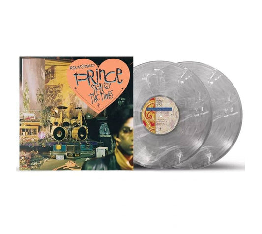 Prince - Sign O The Times - Exclusive Limited Edition Clear w/ White Swirl Colored Vinyl 2LP