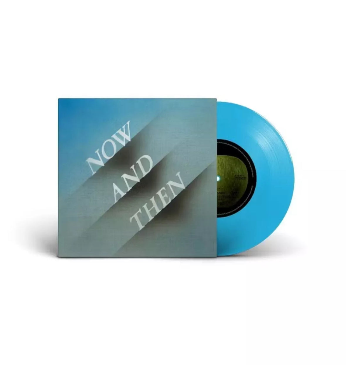 The Beatles - NOW AND THEN 7'' 45rpm Limited Edition Blue Vinyl