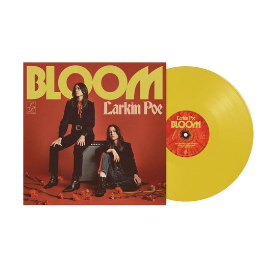 Larkin Poe - BLOOM, Yellow Vinyl (Autographed Art Card)