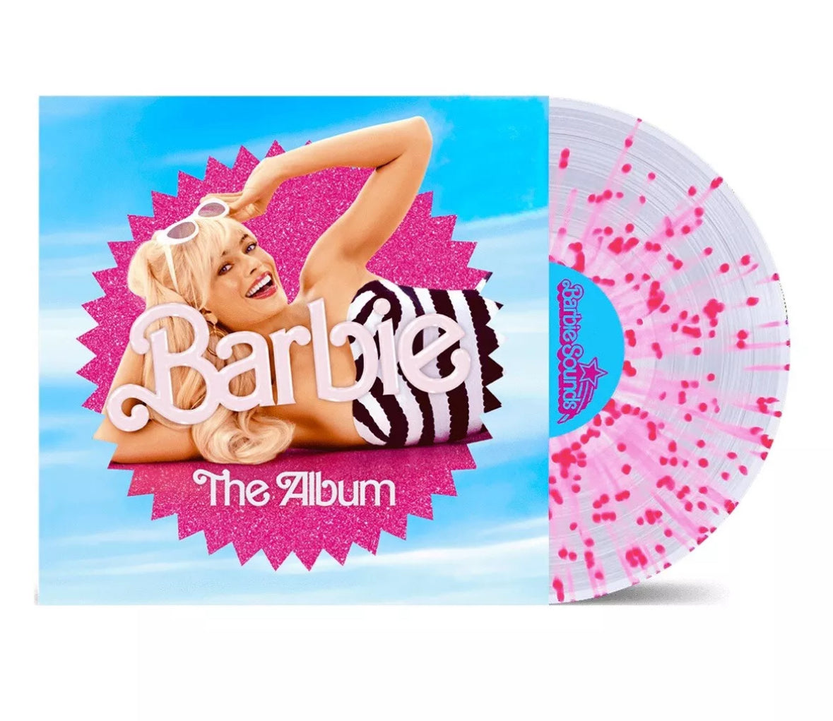 Barbie The Album - Various Artists, Exclusive Clear/Pink Splatter Record