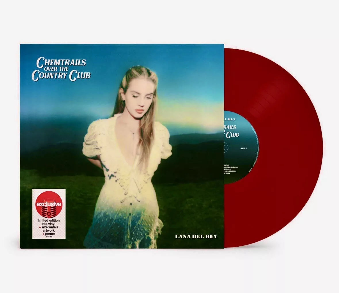 Lana Del Rey - 'CHEMTRAILS OVER THE COUNTRY CLUB' EXCLUSIVE RED VINYL & ALTERNATE COVER