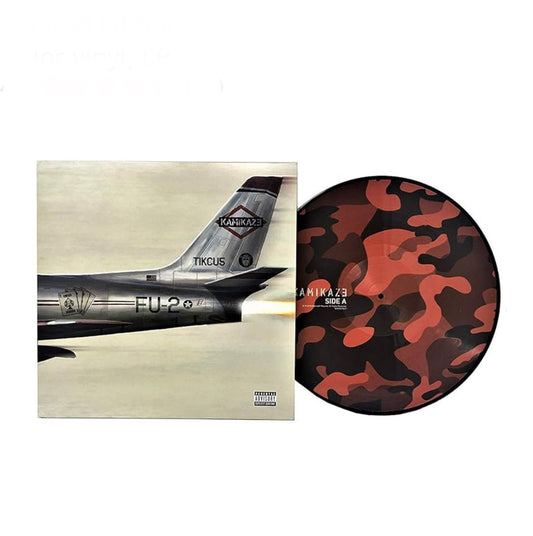 Eminem - Kamikaze, Red Camouflage Picture Disc