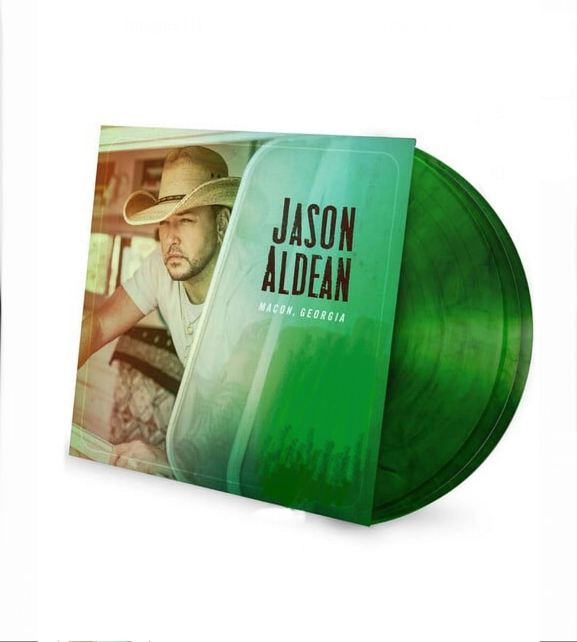 Jason Aldean - Macon Georgia, Green Marble Colored Vinyl 3LP