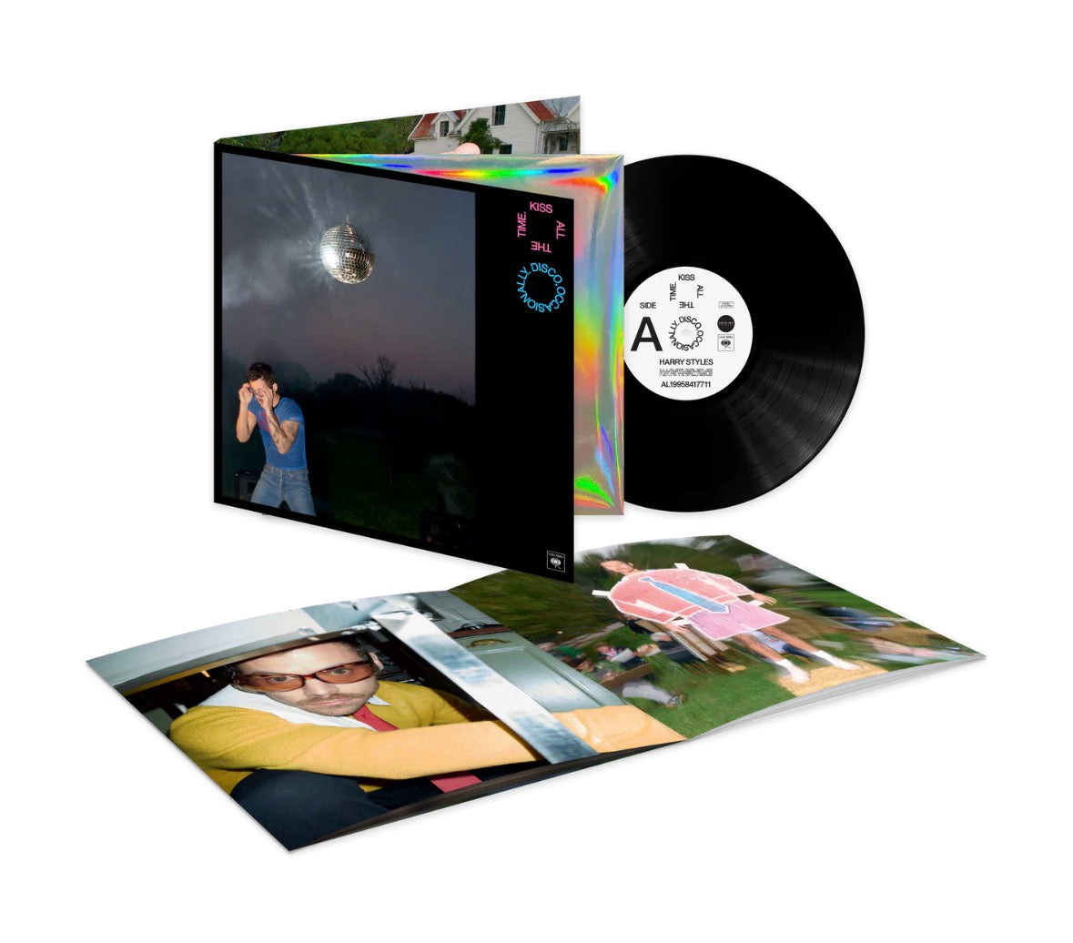 Harry Styles - Kiss All The Time. Disco, Occasionally.
(180 Gram Vinyl, Booklet, Gatefold LP Jacket, Photo / Photo Card, Holographic Sleeve)