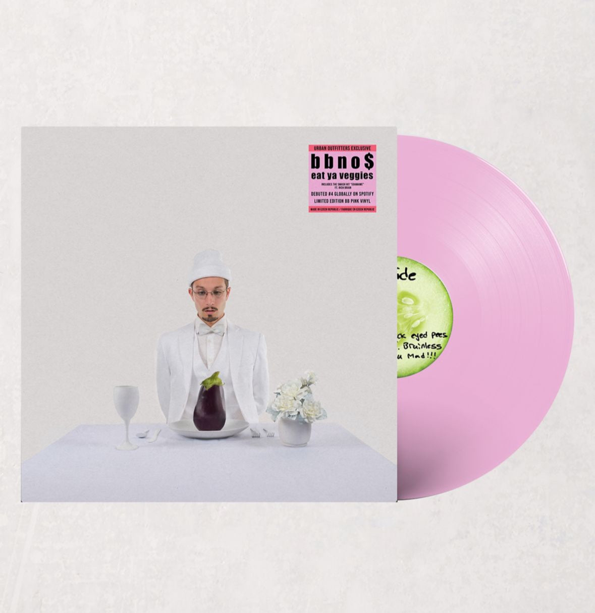 Bbno$ - Eat Ya Veggies, Limited Pink LP