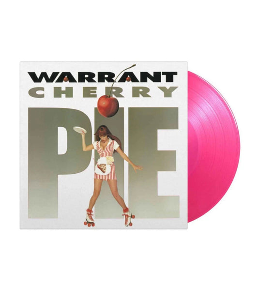 Warrant - Cherry Pie, limited translucent Pink Vinyl LP (3000 made)