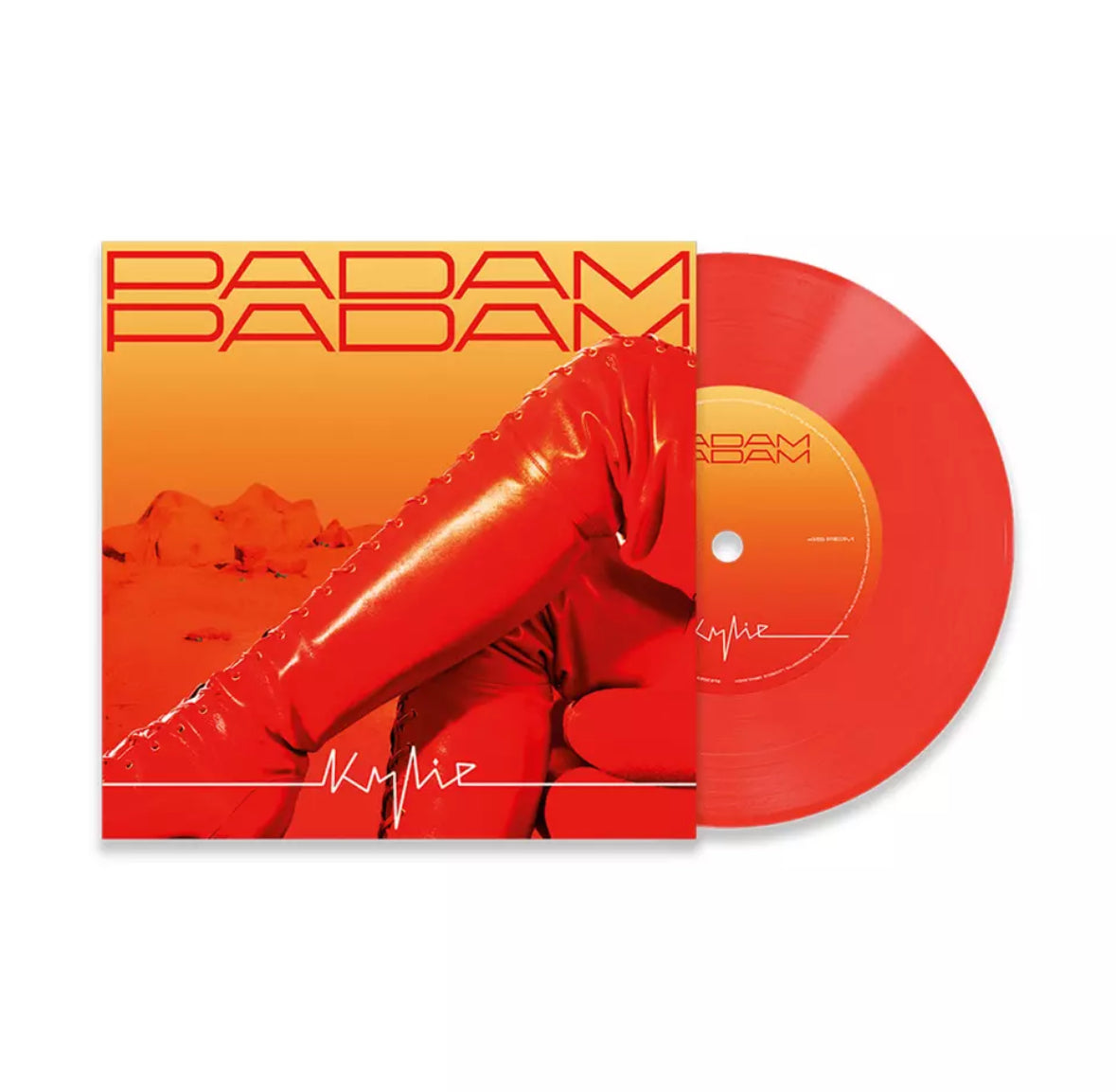 Kylie Minogue - padam padam (limited red 7” single vinyl)