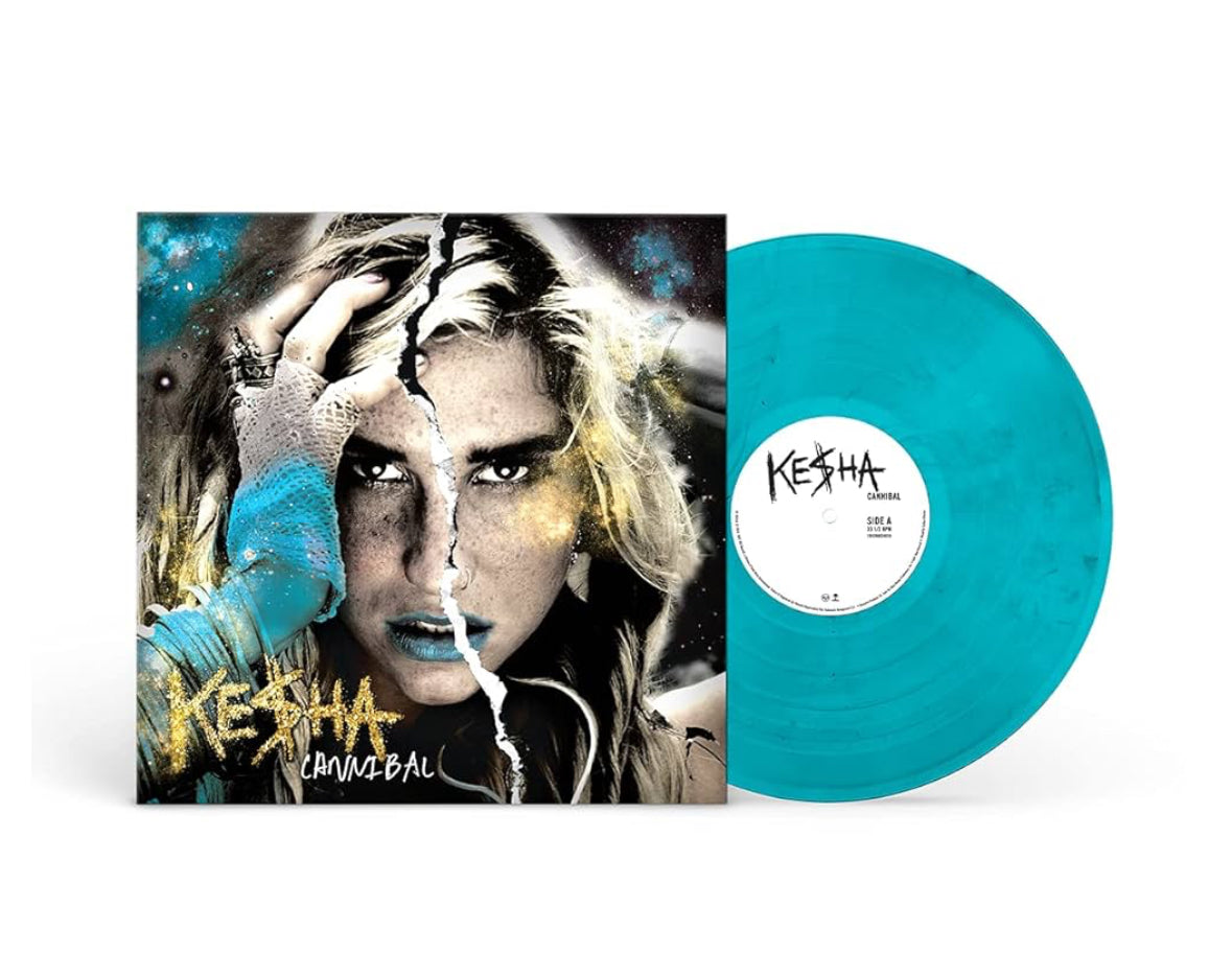 Kesha - Cannibal (Expanded Edition) Marbled Turquoise Vinyl Limited Edition