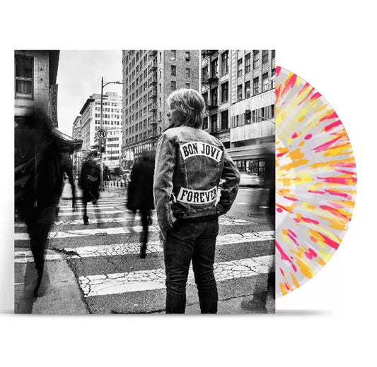 Bon Jovi - FOREVER, Spotify Fans First Sunburst Splatter Vinyl LP