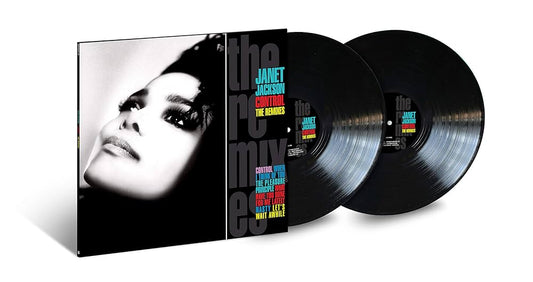 Janet Jackson - Control The Remixes, Black LP