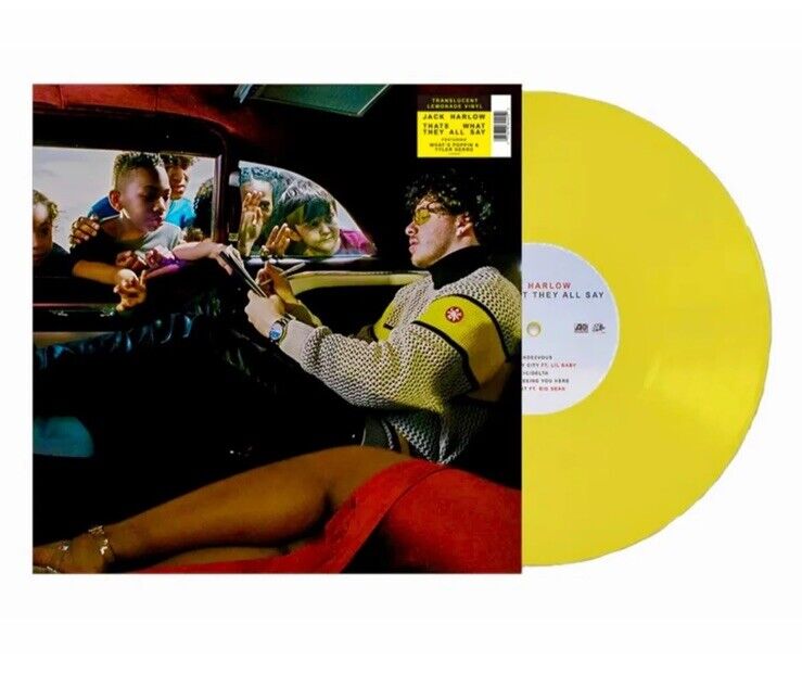 Jack Harlow - That’s What They All Say, Lemonade Yellow Vinyl LP Record