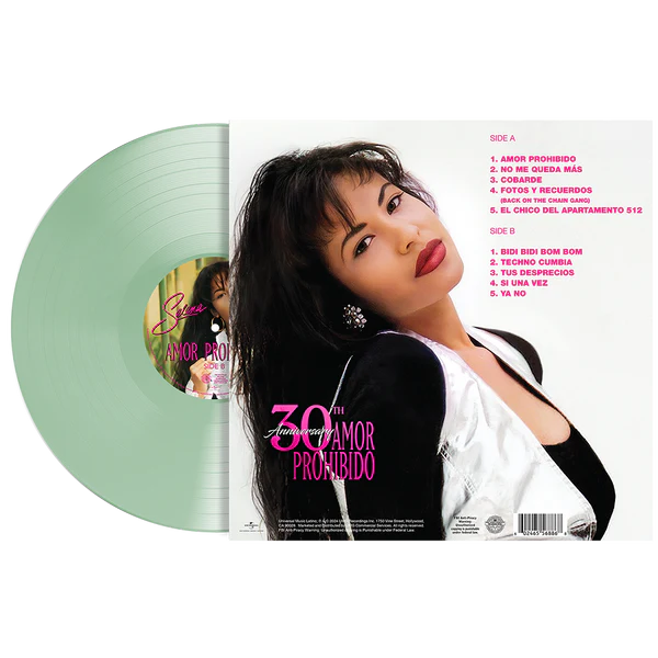 Selena - Amor Prohibido, 30th anniversary Spotify Fans First Coke Bottle Green