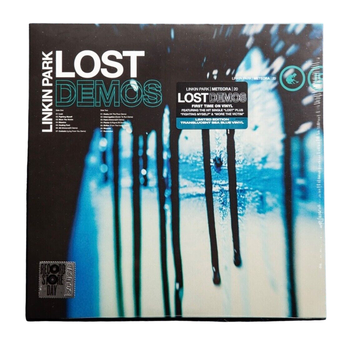 Linkin Park - Lost Demos, Limited Edition, Translucent Sea Blue Vinyl LP