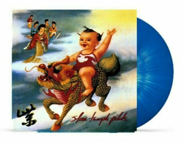 Stone Temple Pilots Purple LP 2021 Ltd. Edition Blue Splatter Vinyl New Sealed